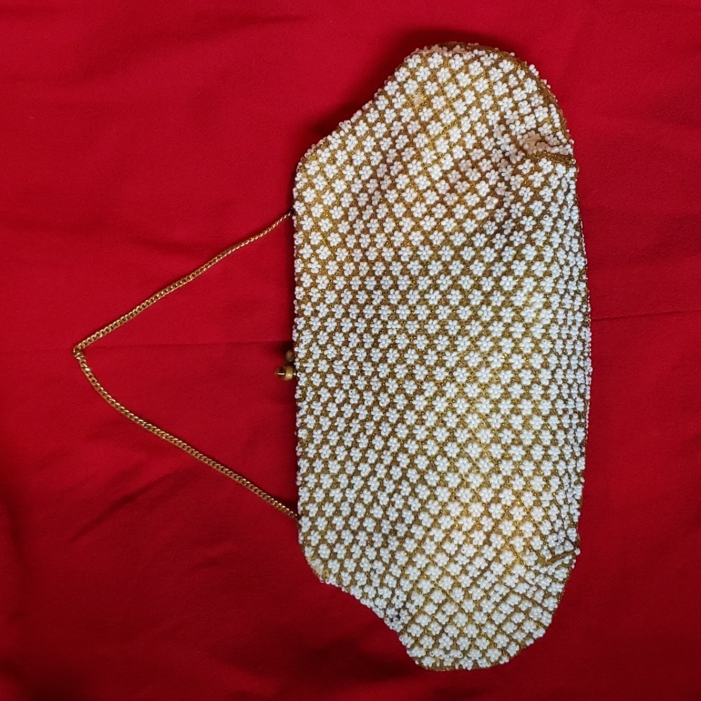 Vintage Josef Hand Beaded Evening Bag France